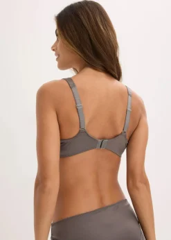 Bügel-BH mit gepolsterten Trägern und Glanzeffekt