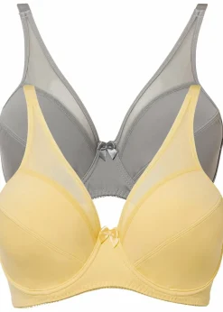 Bügel-BH mit Mesh (2er Pack)