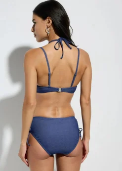 Bügel-Bikini in Jeansoptik (2-tlg.Set)