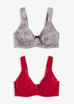 BH mit Bügel mit Bio-Baumwolle (2er Pack)