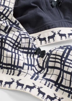 BH ohne Bügel mit Baumwolle (2er Pack)