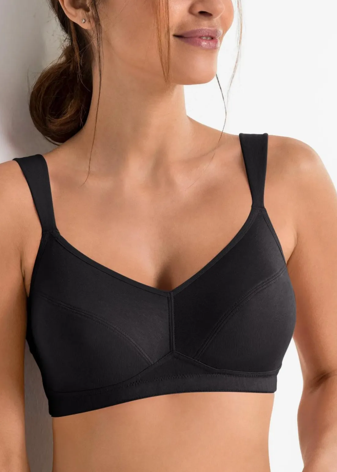BH ohne Bügel mit Bio-Baumwolle (2er Pack)