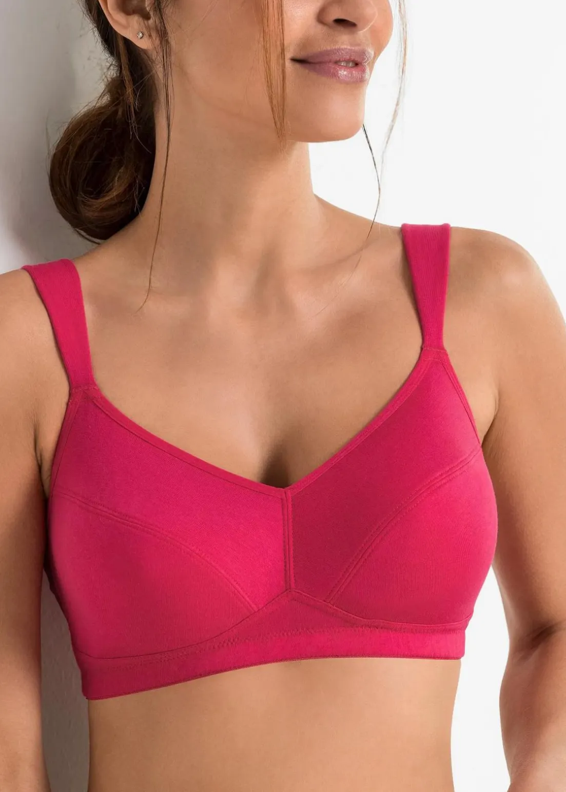BH ohne Bügel mit Bio-Baumwolle (2er Pack)