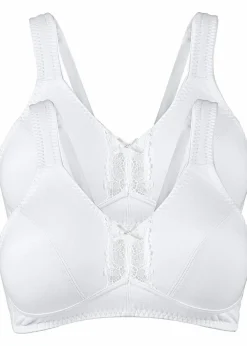 BH ohne Bügel mit Bio-Baumwolle (2er Pack)