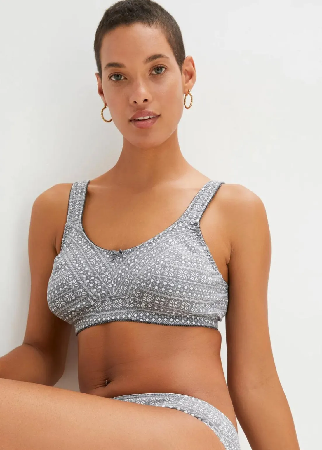 BH ohne Bügel mit Bio-Baumwolle (2er Pack)