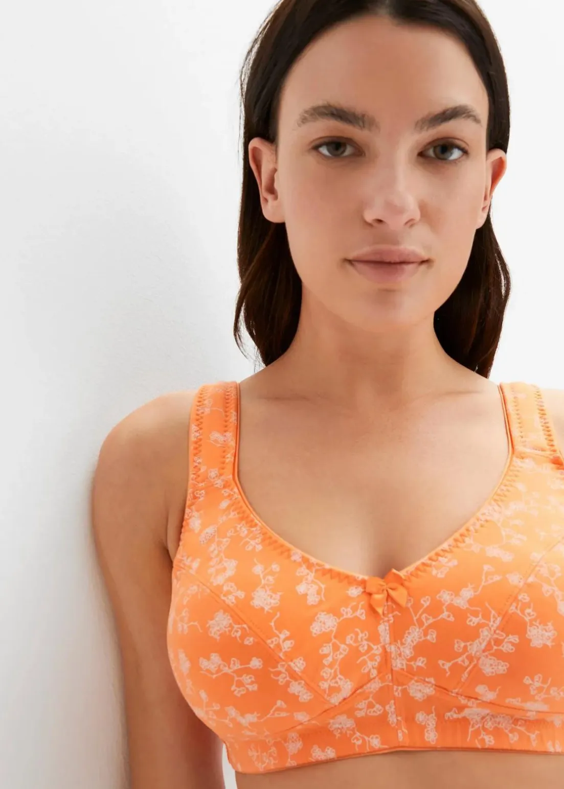 BH ohne Bügel mit weicher Bio-Baumwolle (2er Pack)