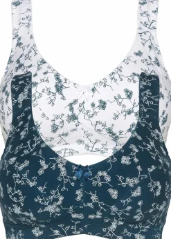 BH ohne Bügel mit weicher Bio-Baumwolle (2er Pack)