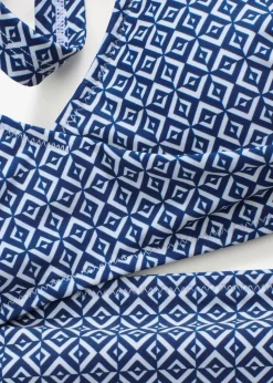 Bikini in Wickeloptik (2-tlg.Set)