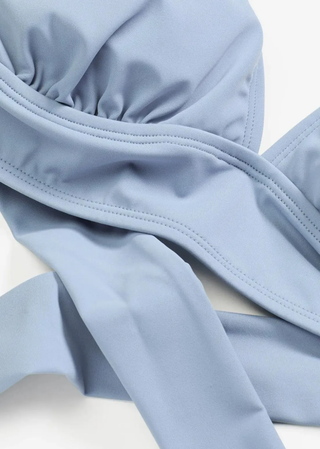 Bikinioberteil mit breitem Band