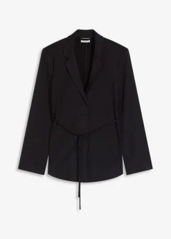 Blazer aus Viskose-Mix