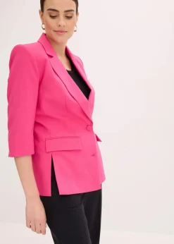 Blazer mit modisch betonten Schultern