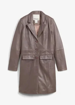 Blazermantel aus Lammnappa