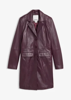 Blazermantel aus Lammnappa