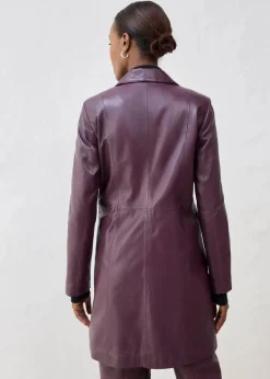 Blazermantel aus Lammnappa