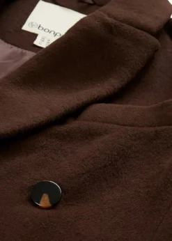 Blazermantel aus weichem Woll-Mix