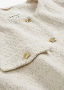 Blazerweste mit Wollanteil