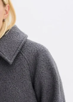 Blouson aus softem Bouclé