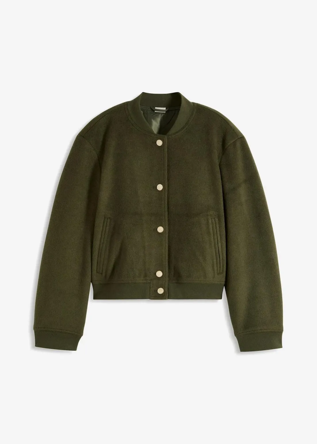 Blouson in Wolloptik