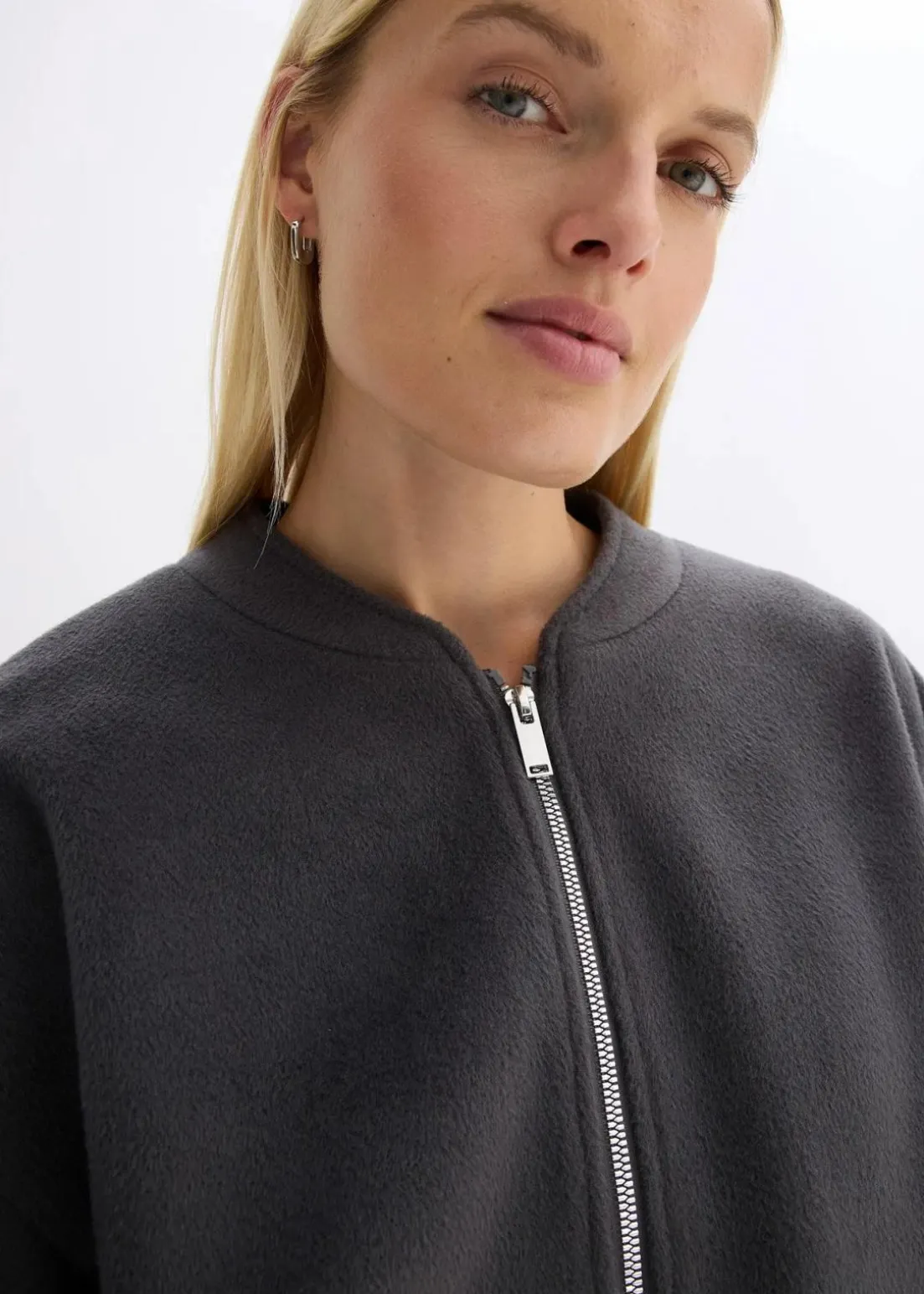 Blouson mit Ballonsaum