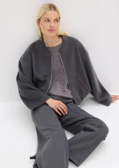 Blouson mit Ballonsaum