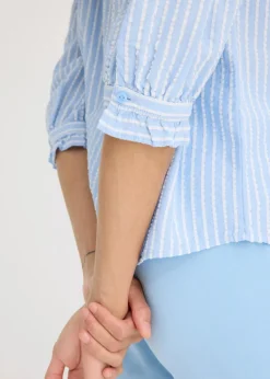 Bluse aus Baumwoll-Viskose Mix