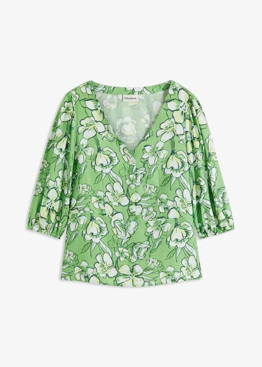 Bluse aus feinem Viskose-Mix