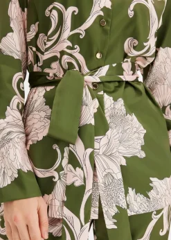 Bluse aus fließendem Satin