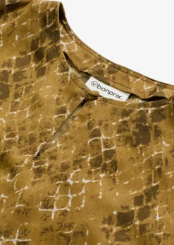 Bluse aus fließendem Satin