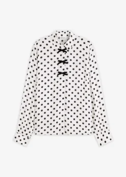 Bluse aus fließender Viskose