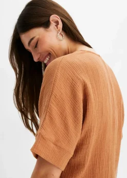 Bluse aus reiner Baumwolle