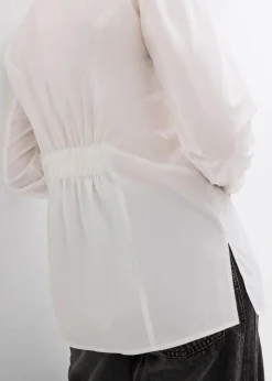 Bluse aus reiner Baumwolle