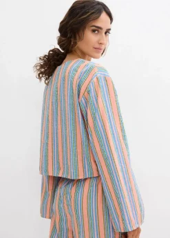 Bluse aus reiner Baumwolle