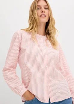 Bluse aus reiner Baumwolle