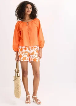 Bluse aus reiner Bio-Baumwolle