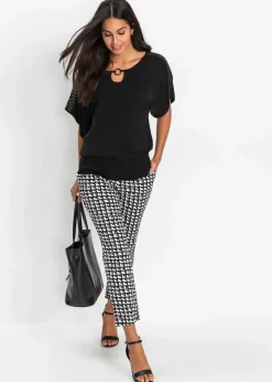 Bluse aus reiner Viskose