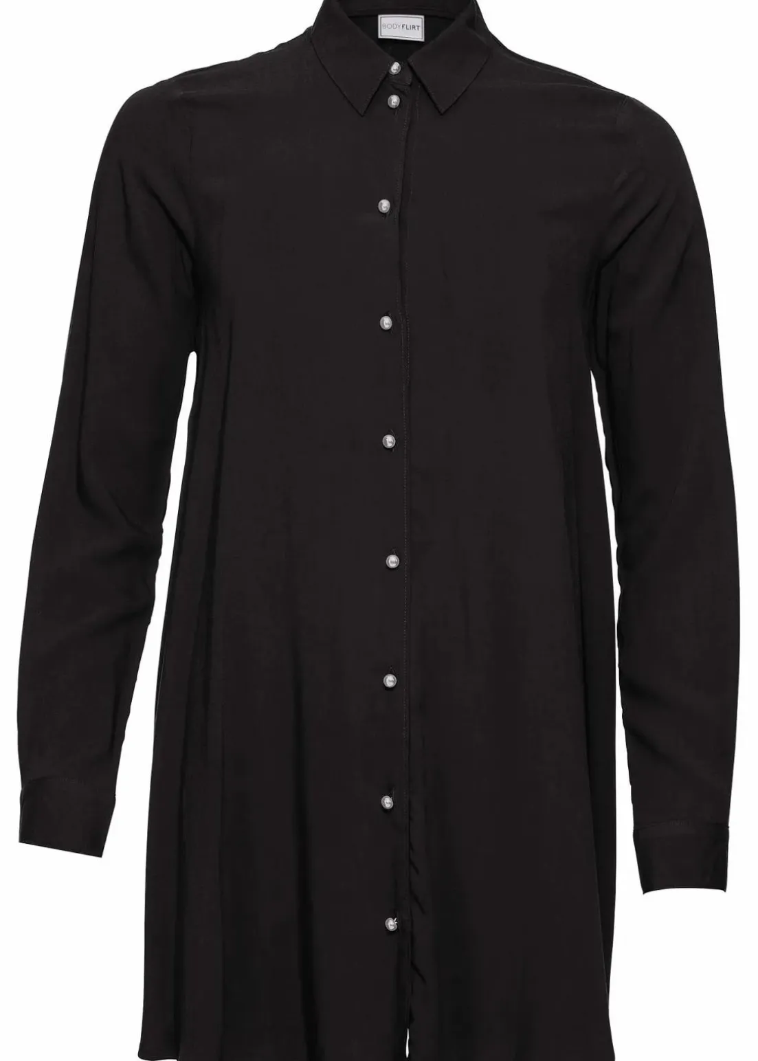 Bluse mit Perlenknopfleiste