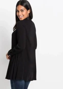 Bluse mit Perlenknopfleiste