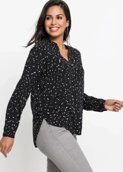 Bluse mit Pünktchen