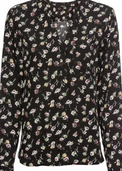 Bluse mit V-Ausschnitt