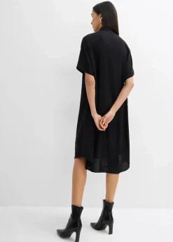 Blusenkleid aus feiner Viskose