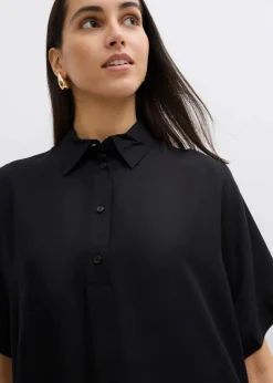 Blusenkleid aus feiner Viskose