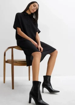 Blusenkleid aus feiner Viskose