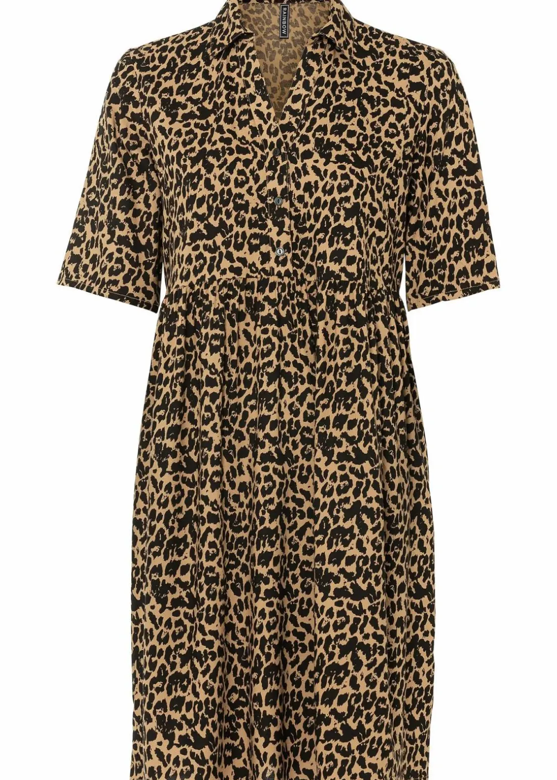 Blusenkleid aus fließender Viskose