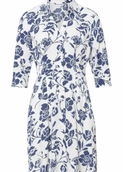 Blusenkleid aus fließender Viskose