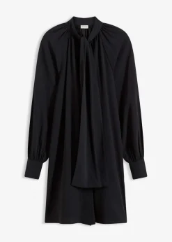 Blusenkleid mit Schluppenkragen