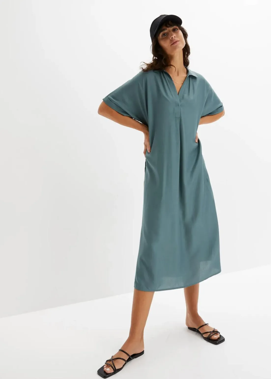 Blusenkleid mit Taschen