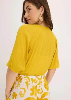 Blusenshirt aus fließender Viskose