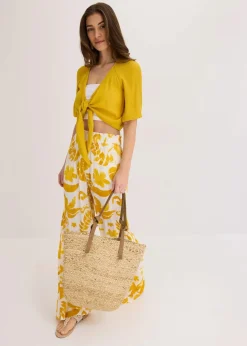 Blusenshirt aus fließender Viskose