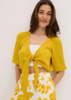 Blusenshirt aus fließender Viskose