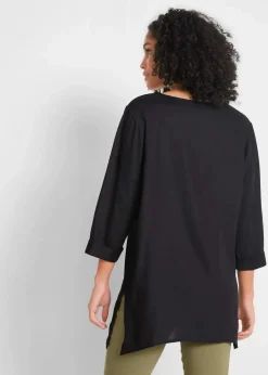 Blusenshirt aus reiner Viskose